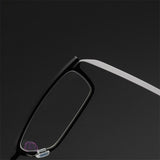 Prescription Glasses Men 6528 Denmark Titanium No Screw Glasses Frames Optical Ultra-light Business Square Titanium Glasses Men