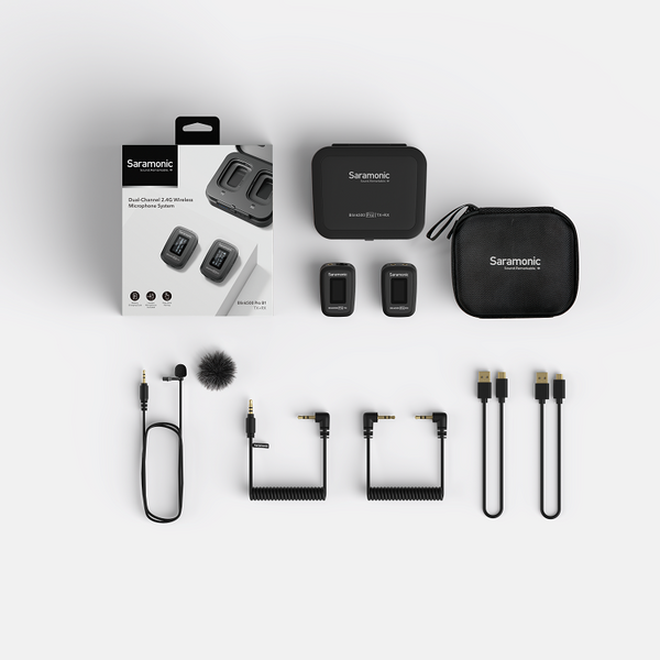 E-electronic XINPU Saramonic Blink 500 Blink500 Pro B1 B2 Wireless Lavalier Microphone Dual Channel Studio Condenser Interview Mic for Phone DSLR