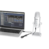 E-electronic XINPU BOYA BY-PM700SP USB Mic Microphone Stereo Condenser PC Mic for Vocals Podcast Interview Computer PC for iPhone Android Recording