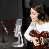 E-electronic XINPU BOYA BY-PM700SP USB Mic Microphone Stereo Condenser PC Mic for Vocals Podcast Interview Computer PC for iPhone Android Recording
