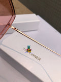 S-sunglasses T.H.E O.W.N.E.R TOS711 59-18-145 Men's Retro Polarized Metal Pilot Sunglasses Glasses Driving Fishing Eyewear