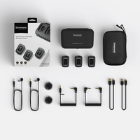 E-electronic XINPU Saramonic Blink 500 Blink500 Pro B1 B2 Wireless Lavalier Microphone Dual Channel Studio Condenser Interview Mic for Phone DSLR