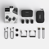 E-electronic XINPU Saramonic Blink 500 Blink500 Pro B1 B2 Wireless Lavalier Microphone Dual Channel Studio Condenser Interview Mic for Phone DSLR