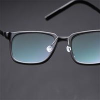 Titanium Glasses Frame Men 1231 Denmark Titanium No Screw Korea Glasses Frames Optical Ultra-light Business Men's Reading Glasse