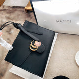 M-Handbag 31-23cm GUCCI Purses and Handbags for Women Fashion Ladies PU Leather Top Handle Satchel Shoulder Tote Bags