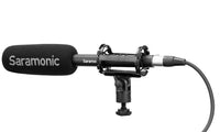 E-Electronic Saramonic Soundbird T3 Cardioid Shotgun Microphone Broadcast-quality for ENG Filmmaking Field Recording Sound Design Camera
