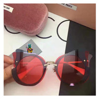 S-sunglasses MIU MIU Frameless Overlapping piece Gradient Fashion sunglasses for SMU02S