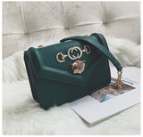 L-package 20-14-7cm Women Purses and Handbags Top Handle Satchel Shoulder Bags Messenger Tote Bag For Ladies