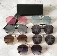 S-sunglasses Retro Classic Aviator Polarized Sunglasses Mens Womens Metal Pilot Sunglasses for YSL al193t