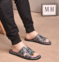 S-shoe H.e.r.m.e.s Spring Summer Style Women Shoes Large Size Line-styled Open Toe Block Sandals Women's Printing Sandals Beach Shoe Slippers Summer Soft Footwear Female Water Shoes Slides Outdoor Rubber Flat