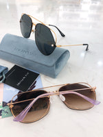 S-sunglasses F.O.R A.R.T‘S S.A.K.E casino Sunglasses for Women, Cat Eye Mirrored Flat Lenses Metal Frame Sunglasses UV400 62-16-145