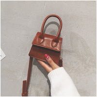 L-package Fashion Classic Mini Crossbody Bags Top Handle Clutch Handbags Square Leather Shoulder Handbag For Women's