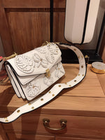 M-Handbag M.K 22-15cm Women Bag Floral Embroidery Crossbody Wallet Bag Mini Phone Purse
