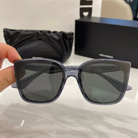 S-sunglasses Oversized Black Flatba Frame Polarized Sunglasses For Burty Men's Driving Camping Hiking Fishing Classic Sun Glasses Outdoor Sports UV400 Cycling Black Zeiss Lenses With 99.9% UV Protection Eyewear