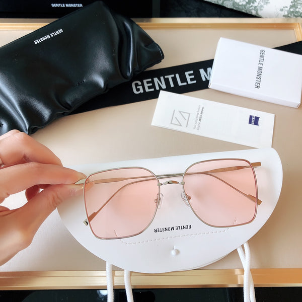S-sunglasses 2021 Monster Glasses For Reme With White Round Case Women Square Metal Sunglasses Men Retro Small Square Sun Glasses Female Glasses Frame Shades Eyeglass
