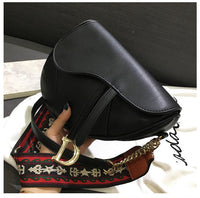 L-package Saddle Shoulder Bag for Women Fashion Small Top Handle Handbag Crossbody Handbag Purse