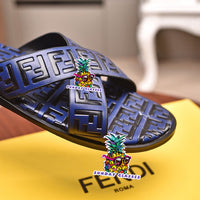 S-shoe Fendi Woman Summer Simple Home Indoor Men and Women's Slippers Cross with Lovers Bathroom Sandals EVA Antiskid Slippers Shoes Sandals Beach Flats Shoes Sandal Non-slip Flat Sandals