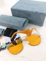 S-sunglasses F.O.R A.R.T‘S S.A.K.E casino Sunglasses for Women, Cat Eye Mirrored Flat Lenses Metal Frame Sunglasses UV400 62-16-145