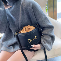 L-package 22-14-13 Women Handbag Designer Leather Hobo Handbags Shoulder Bucket Crossbody Purse