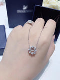 J-jewelry SWAROVSKI Jewelry Womens Queen Crown Pendant Necklace Gold/Platinum Plated