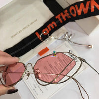 S-sunglasses Oversized Round Metal Pearl nose pads for t.h.e o.w.n.e.r Neo