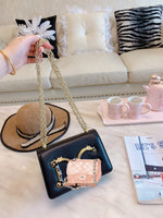 M-Handbag D.G Women Evening Envelope Handbag Party Prom Clutch Purse Shoulder Cross Body Bag 21-14cm