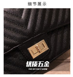 L-package  Classic Crossbody Shoulder Bag 2.55 handbag for Women Quilted Purse With Metal Chain Strap Genuine Leather Quilted Chain Strap Crossbody Bag