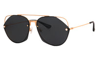 S-sunglasses F.O.R A.R.T‘S S.A.K.E casino Sunglasses for Women, Cat Eye Mirrored Flat Lenses Metal Frame Sunglasses UV400 62-16-145