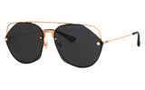 S-sunglasses F.O.R A.R.T‘S S.A.K.E casino Sunglasses for Women, Cat Eye Mirrored Flat Lenses Metal Frame Sunglasses UV400 62-16-145