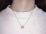 J-jewelry SWAROVSKI Jewelry Womens Queen Crown Pendant Necklace Gold/Platinum Plated
