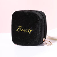 L-package Fashion Lipstick Case with Mirror Lip Balm Holder Portable Lipstick Bag for Outside Travel Cosmetic Pouch Beauty Lipstick Tubes Organizer Gift for Girl Ladies Women