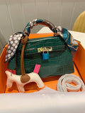 M-Handbag Hermès 20cm Women's Handbags Purses Small Tote Shoulder Bag Top Handle Satchel Bag for Work