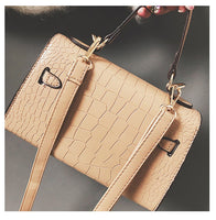 L-package 21-15-7cm Women's Satchel Handbags Top Handle Purses Shoulder Bags Leather Tote for Ladies with Long Strap