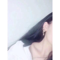 J-jewelry Celine Simple Fashion Knotted Stud Earrings for Women Creative Personality Twist Earrings Jewelry