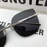 S-sunglasses New GM Rounded Metal Frame Unisex Stylish Square Eyeglasses Glasses Clear Lens Women Men Eyewear FOR MODMO
