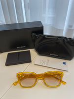 S-sunglasses Ready Stock Korean Style Polarized Retro Driving Anti-UV Square Shades  For Leroy Tinted Rectangular Silhouetted Green Acetate Frame Shades Glass Authentic Sun Protection Sunnies Circular Studs Glasses Men UV400