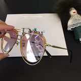 S-sunglasses Dior Flat Top Oversized Sunglasses Women Men Fashion Designer for stellairerrr