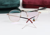 S-sunglasses gucci Retro Round Frame Anti-blue Radiation Glasses For GG0904 Ultralight Men Women Fashion Blue Light Blocking Glasses Eyewear Students Anti Blue Light Oversized Glasses Computer Women Blue Blocking Gaming Eyeglasses Alloy Frame