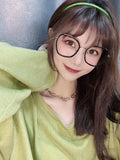 double G0591 Nearsighted Oversize Myopia Glasses Everyday Use eyeglasses frame for women Blue Light Blocking Computer Reading/Gaming/TV/Phones