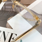 S-sunglasses G monster Unisex Reading Glasses For Lutto Round Reading Ultralight Resin Clear HD Lens Presbyopic Hyperopia Eyeglasses Transparent Retro Computer Anti-Blue lens Eyewear