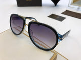 Tom Man fordd- tf FT0779 Sunglasses for men women 2021 futuristic pilot sun glasses leopard Black vintage