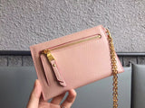 A-accessories MIU MIU NO.5MF001 15.5X10.5cm Envelope Style Leather Case Front Pocket Wallet Super Thin Fashion Card Holder With ID Card Slots