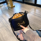 L-package 22-14-13 Women Handbag Designer Leather Hobo Handbags Shoulder Bucket Crossbody Purse