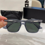 S-sunglasses Oversized Black Flatba Frame Polarized Sunglasses For Burty Men's Driving Camping Hiking Fishing Classic Sun Glasses Outdoor Sports UV400 Cycling Black Zeiss Lenses With 99.9% UV Protection Eyewear