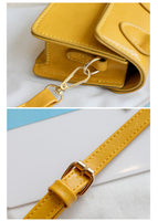L-package Fashion Classic Mini Crossbody Bags Top Handle Clutch Handbags Square Leather Shoulder Handbag For Women's