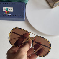 S-sunglasses gucci Pilot Metal Classic Sunglasses For GG0904S Frame Sunglasses Men Metal Driving Luxury Shades UV400 Pilot Sunglasses Polarized Sun glasses Men And Women Mirror  Lens Anti-glare Driving Eyewear