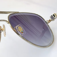 S-sunglasses Louis Vuitton High Qulity women's Round Metal Sunglasses Shades For Z1618E Female Ladies Brown Eyewear Women's Polarized Square Sunglasses Oversized Black Shades Flat Lens Male Female Fashion Driving Glasses