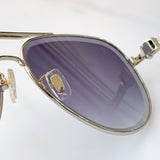 S-sunglasses Louis Vuitton High Qulity women's Round Metal Sunglasses Shades For Z1618E Female Ladies Brown Eyewear Women's Polarized Square Sunglasses Oversized Black Shades Flat Lens Male Female Fashion Driving Glasses