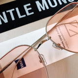 S-sunglasses 2021 Monster Glasses For Reme With White Round Case Women Square Metal Sunglasses Men Retro Small Square Sun Glasses Female Glasses Frame Shades Eyeglass