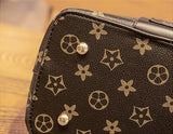 L-package 23-13.5-25cm Buckets Totes Handbag Women's casual Shoulder Bags Soft Leather Crossbody Bag